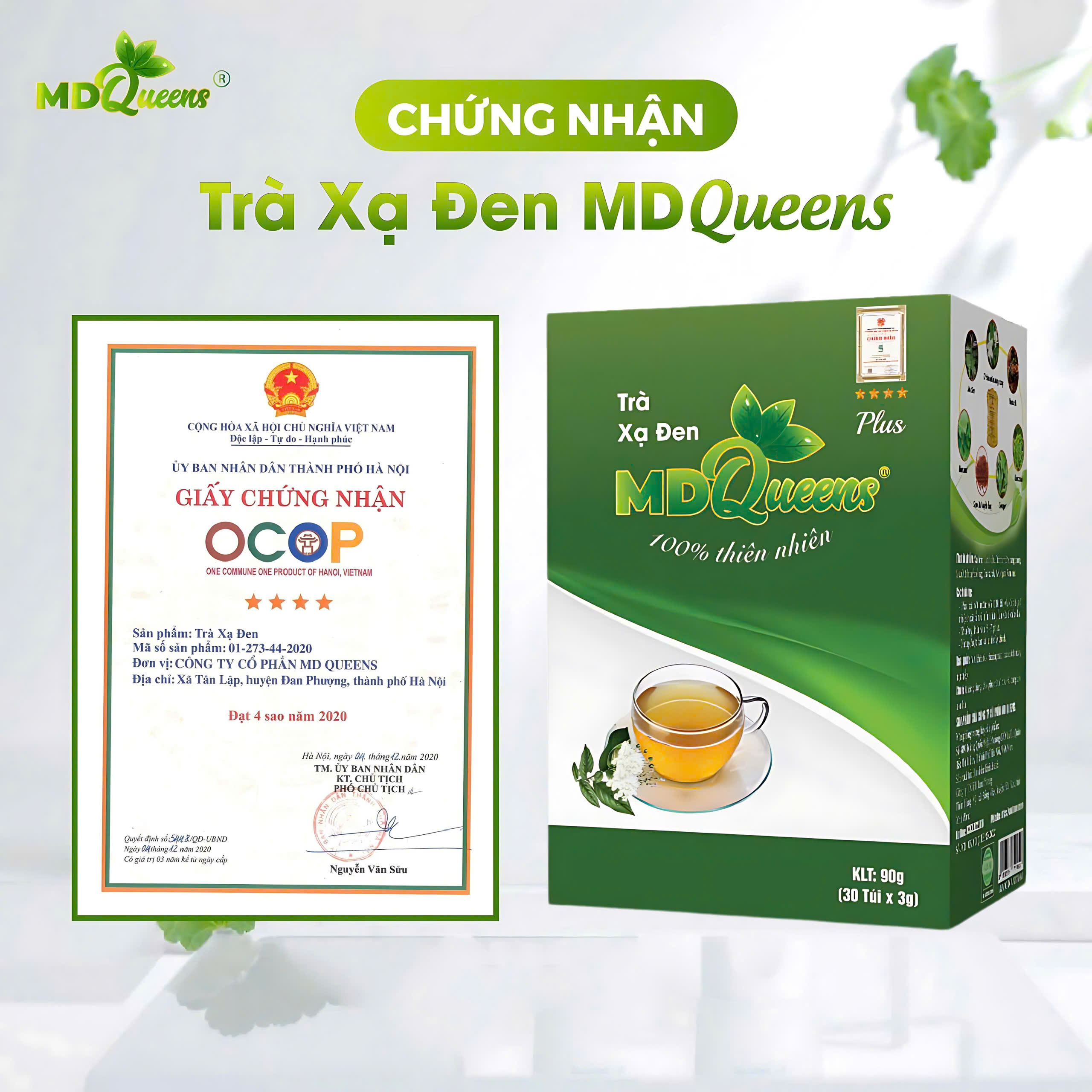 Tra-xa-den_md-queens-30-tui-loc-chung-nhan-ocop Trà Xạ Đen Md Queens chứng chỉ OCOP